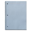 Universal Wirebound Notebook, 4 sq/in Quadrille Rule, 10.5 x 8, White, 70 Sheets UNV66630